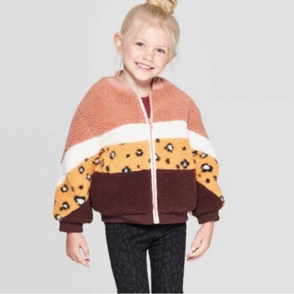 ISO ( in search of ) need this target color block bomber jacket in 5T or bigger!